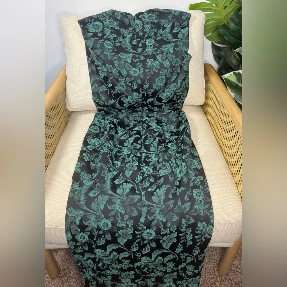 Zac Posen Floral Dress/ Gown Size 4 - Picture 2 of 7